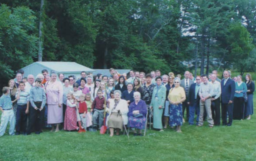 Church family portrait. 
