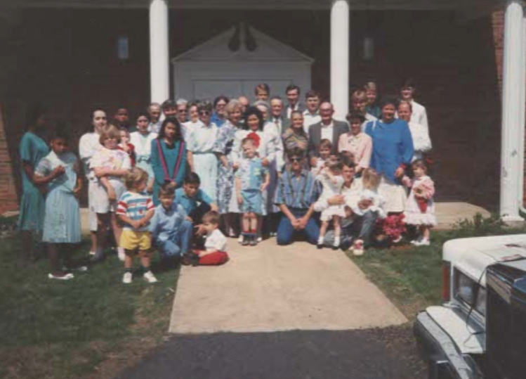 Church family portrait.